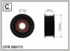 CAFFARO 500173 Tensioner Pulley, v-ribbed belt